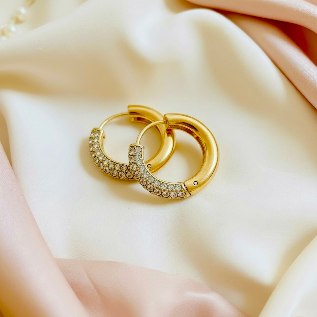 Lumière Pavé Hoops