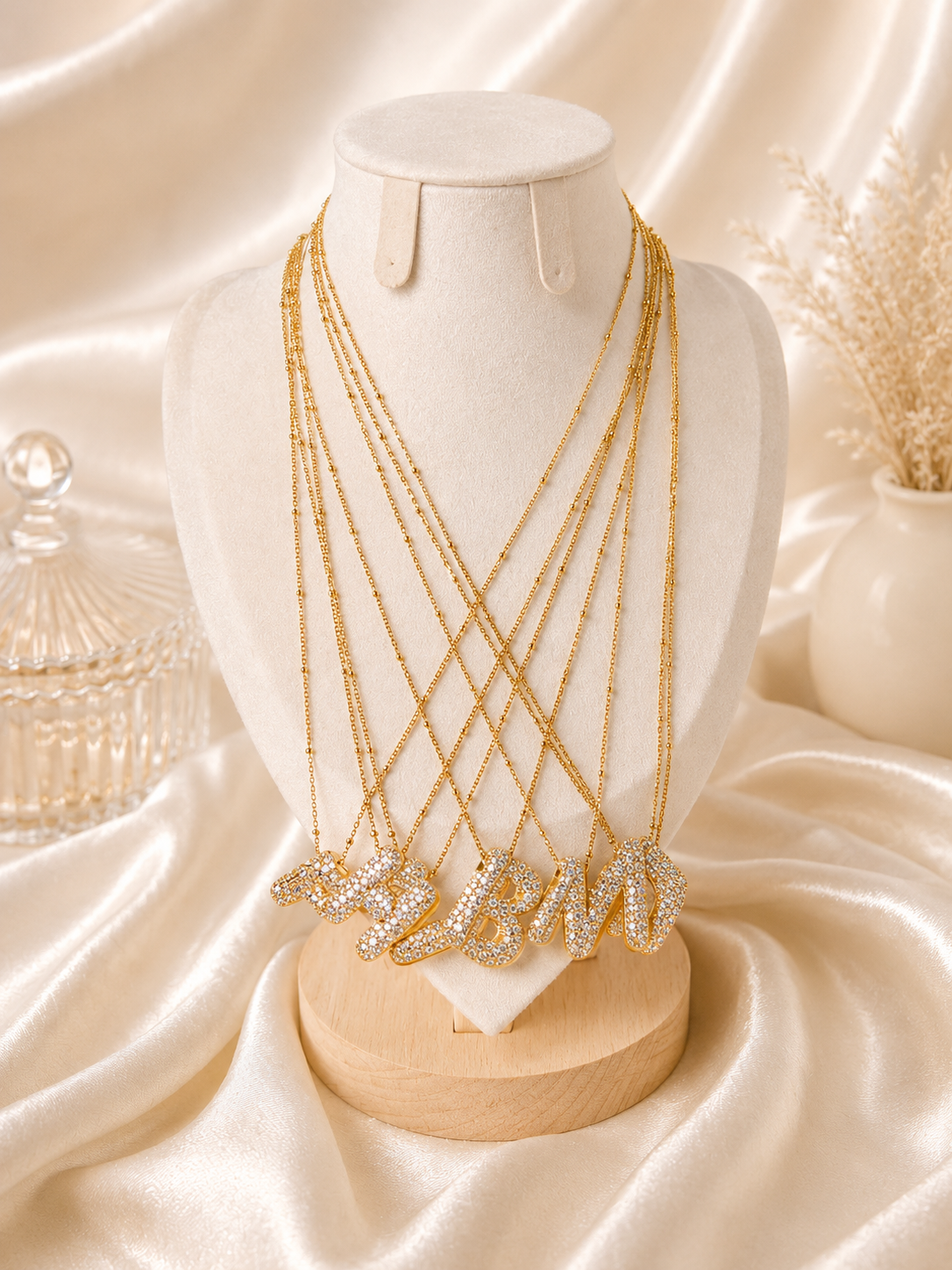 SB Signature Initial Necklace