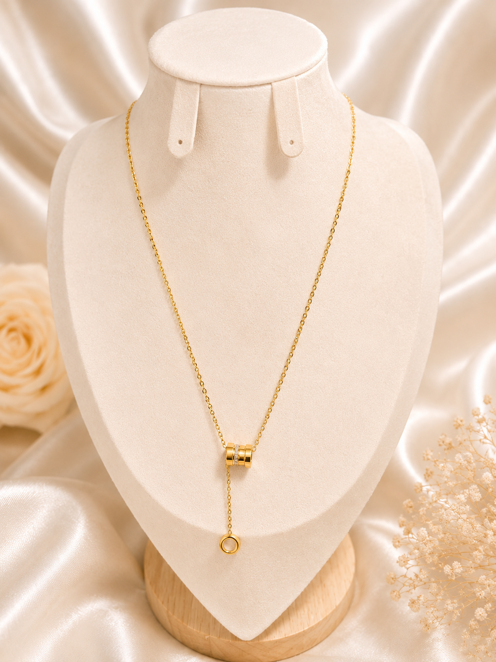 Golden Orbit Necklace