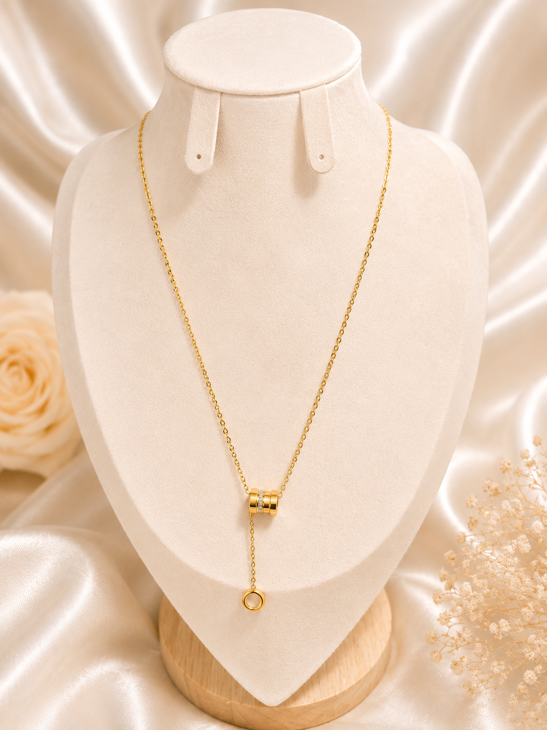 Golden Orbit Necklace