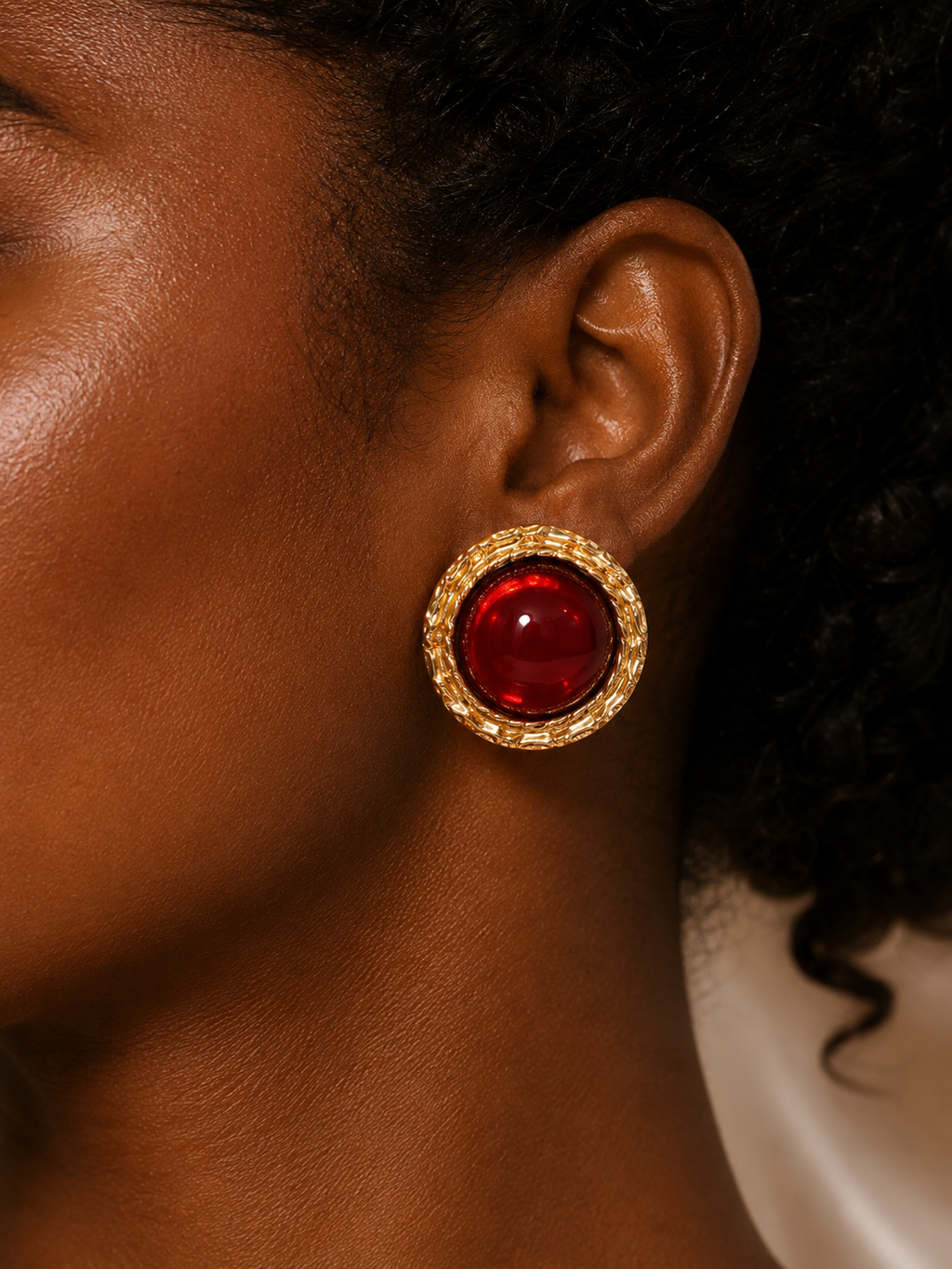 Ruby Muse Earrings