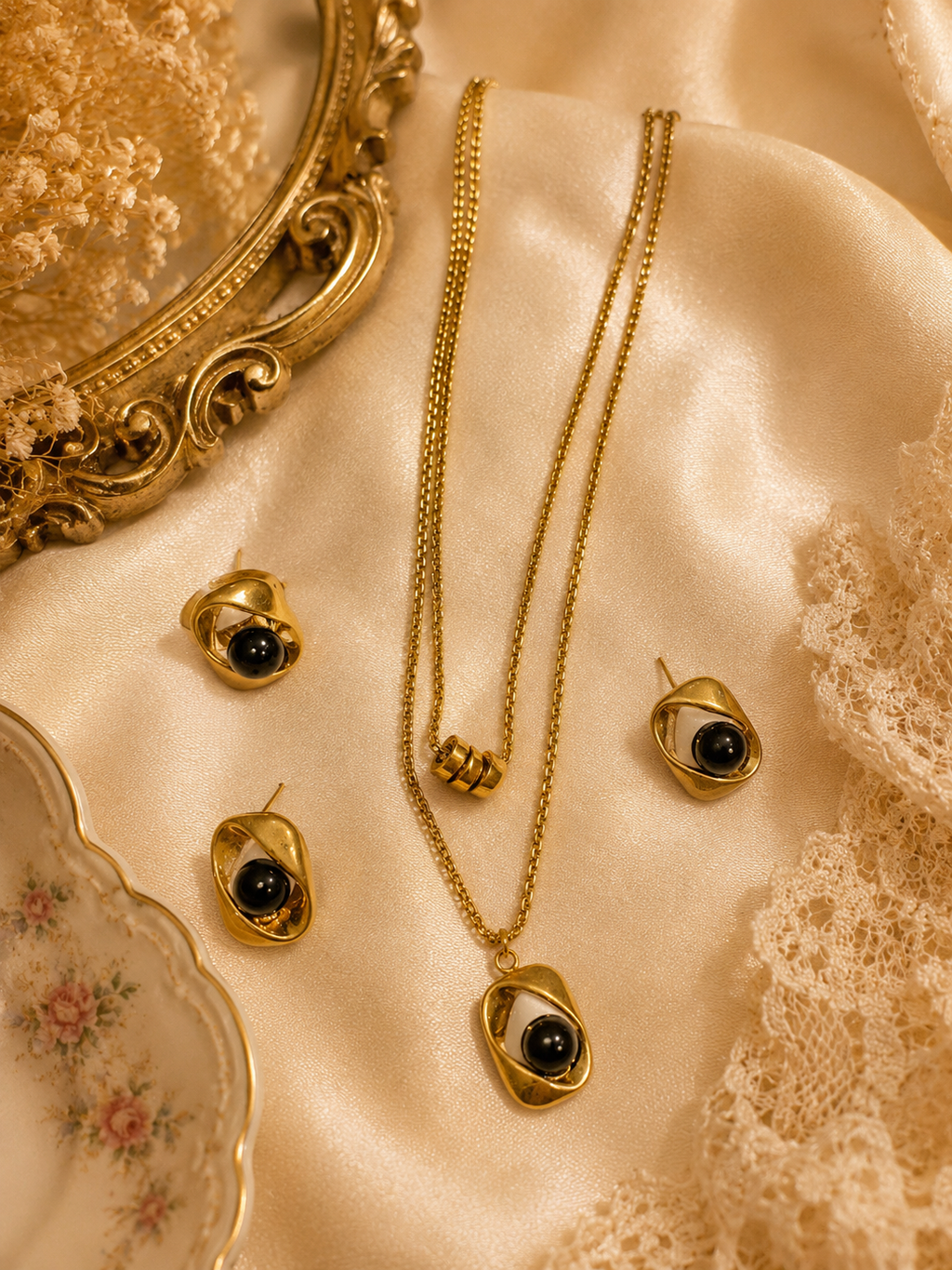 Midnight charm set