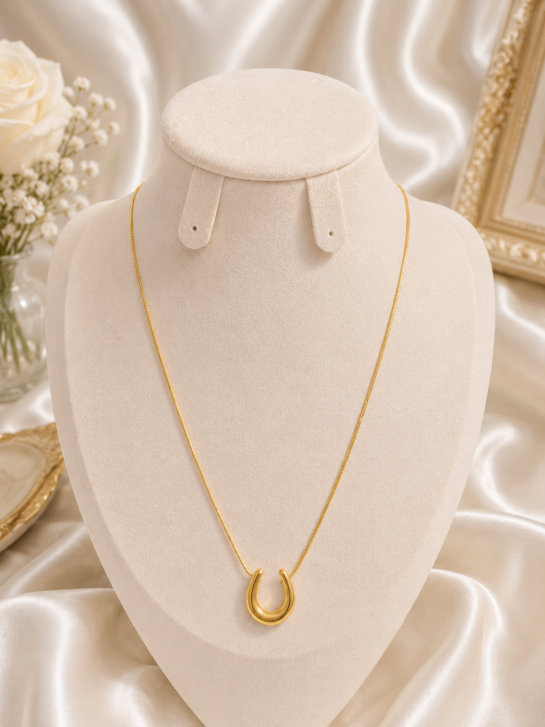 Élodie Horseshoe Necklace