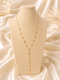 Aurora Gem Lariat Necklace