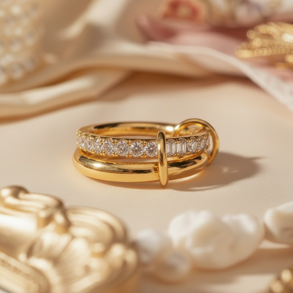 The Mimi Pavé Wrap Ring