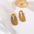 Golden Cascade Earring