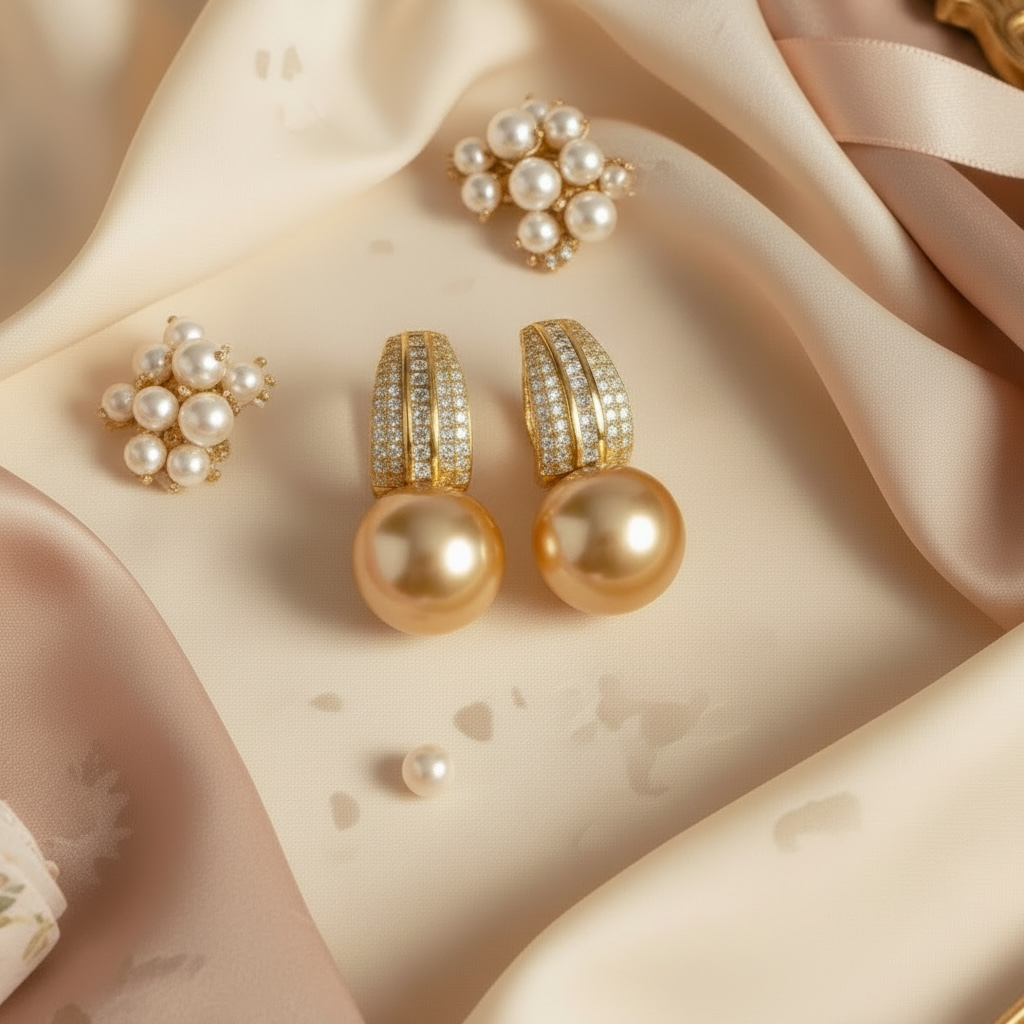 Mimi Rouge Drop Earrings
