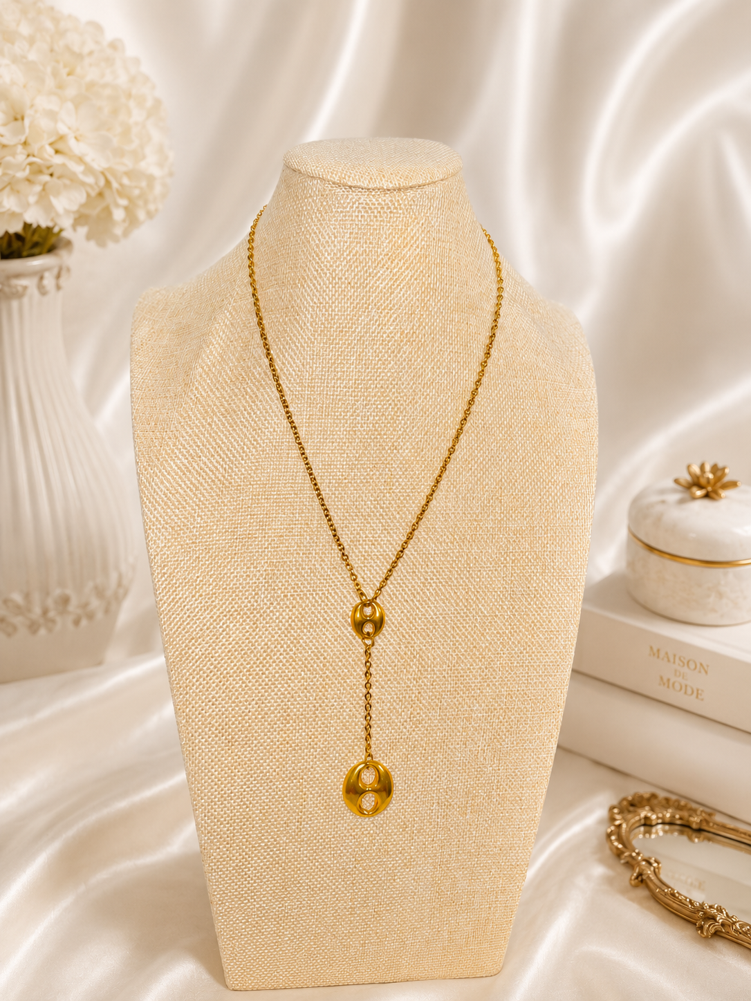 Amour Lariat Necklace
