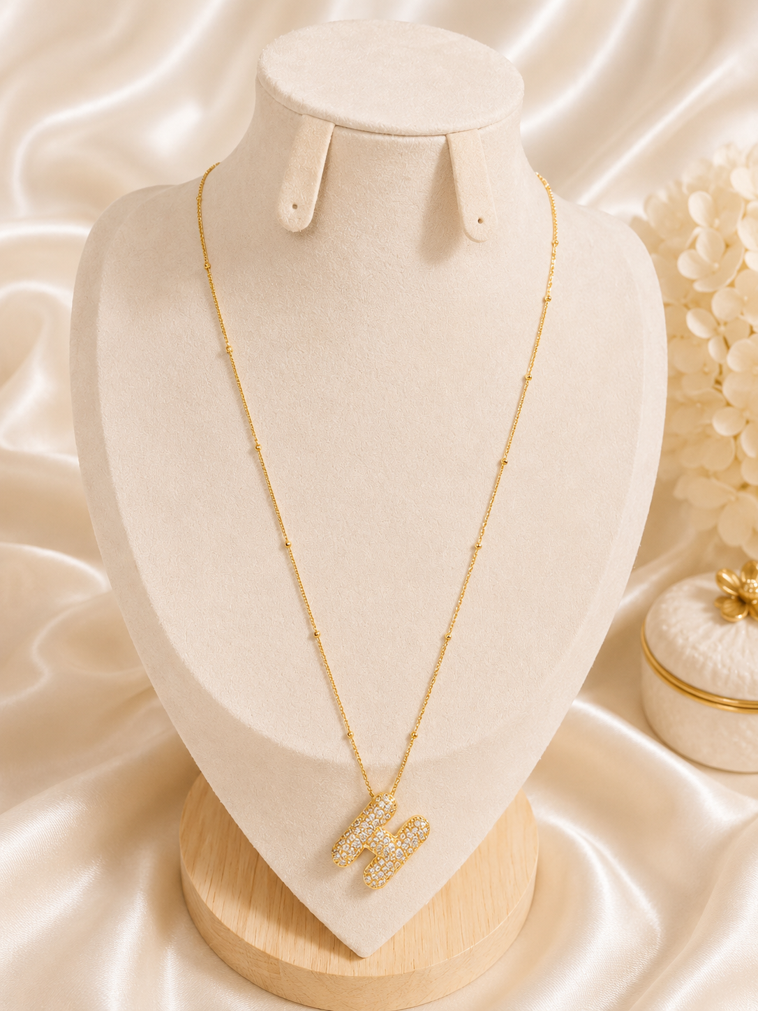 SB Signature Initial Necklace