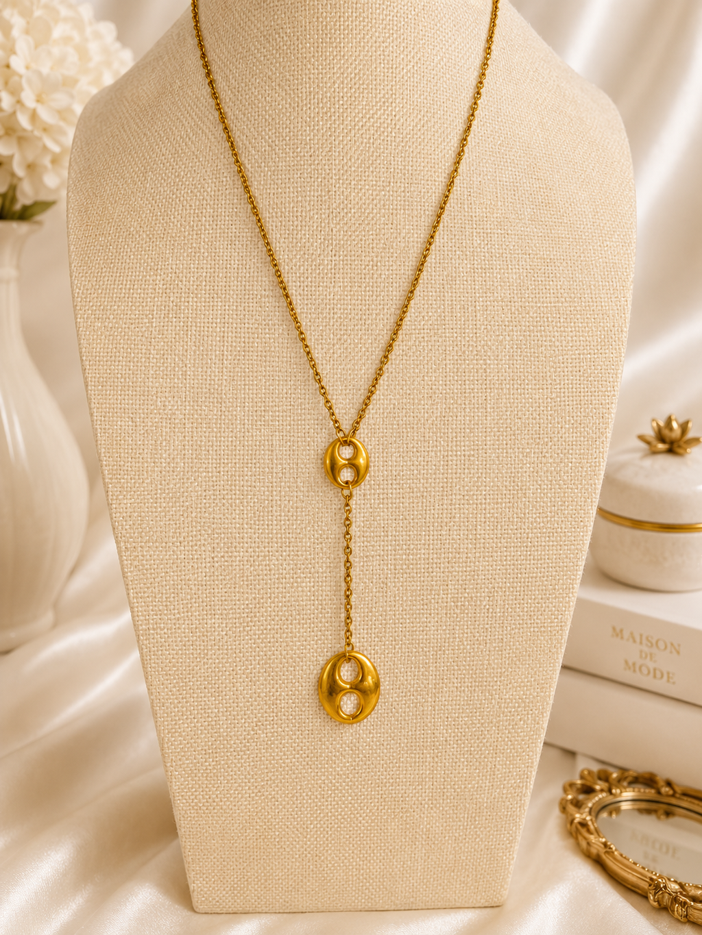 Amour Lariat Necklace