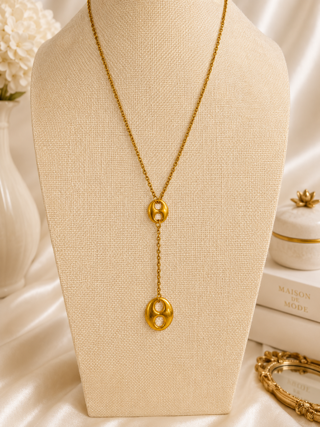 Amour Lariat Necklace
