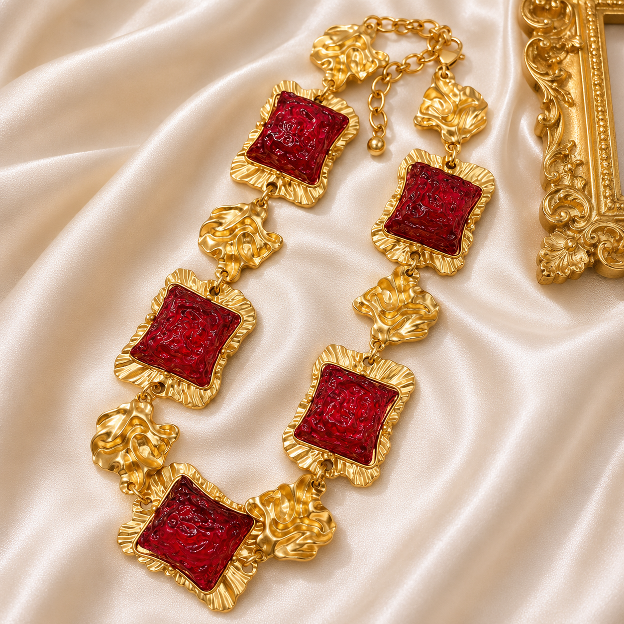 Ruby Château Statement Set