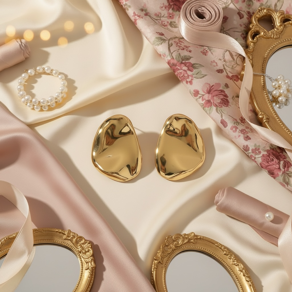Éclat Heart Earrings