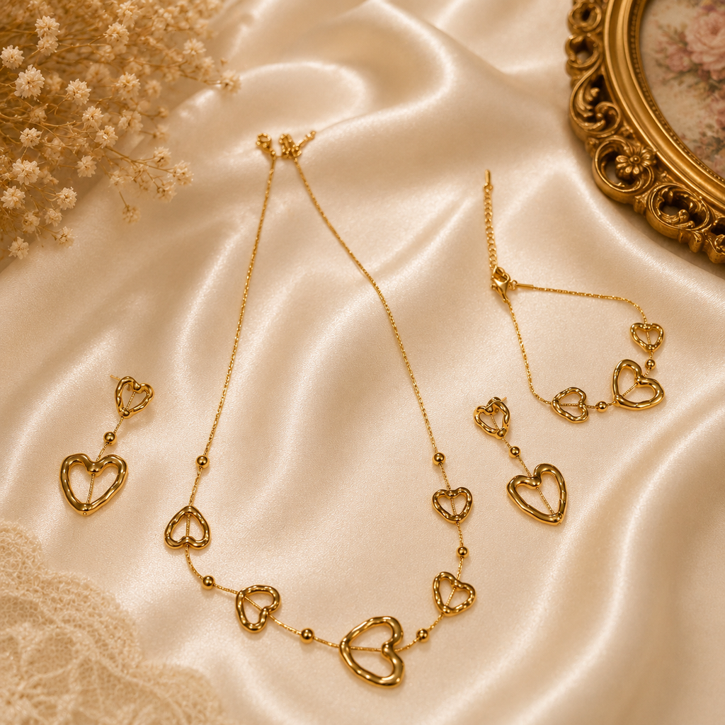 The Heart Charm Set