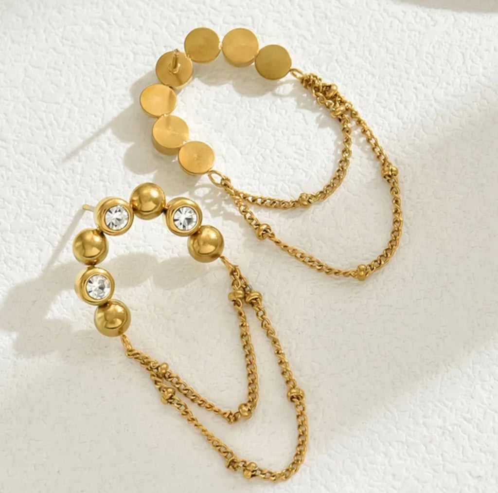 Mimi Golden Halo Earring