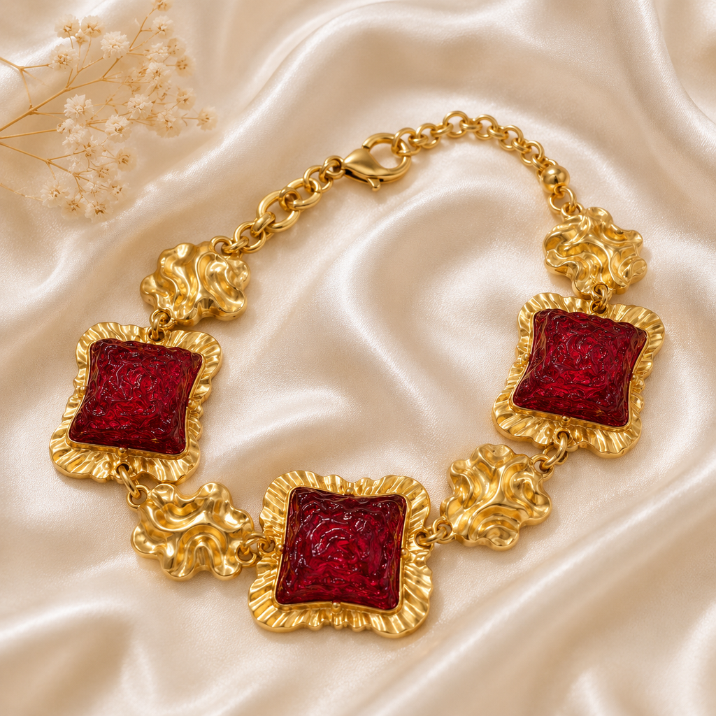 Ruby Château Statement Set