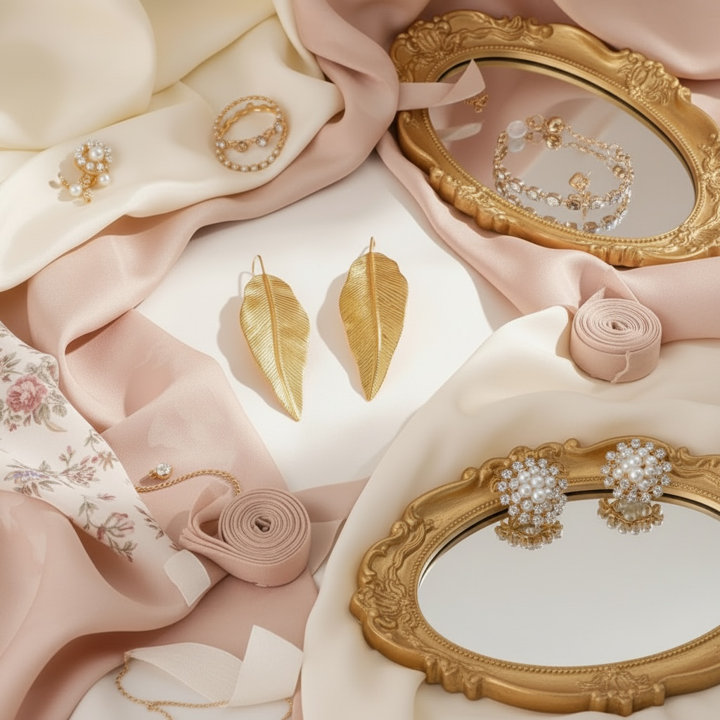 The Aurelia Leaf Earrings
