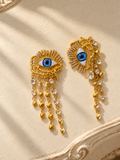 The Amara Eye Earrings | Crystal Evil Eye Earrings for Women — Crystal