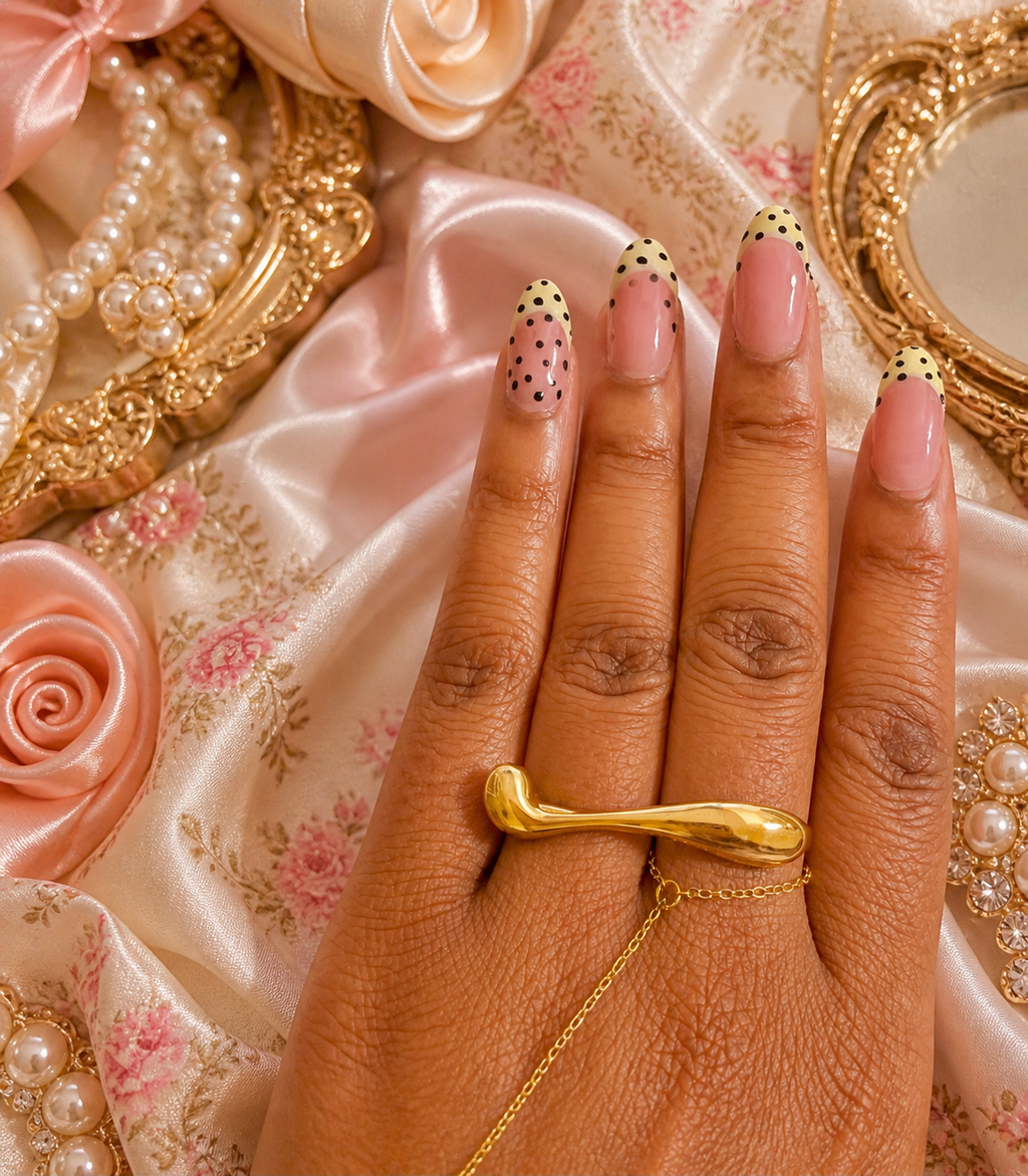 Golden Flow Ring