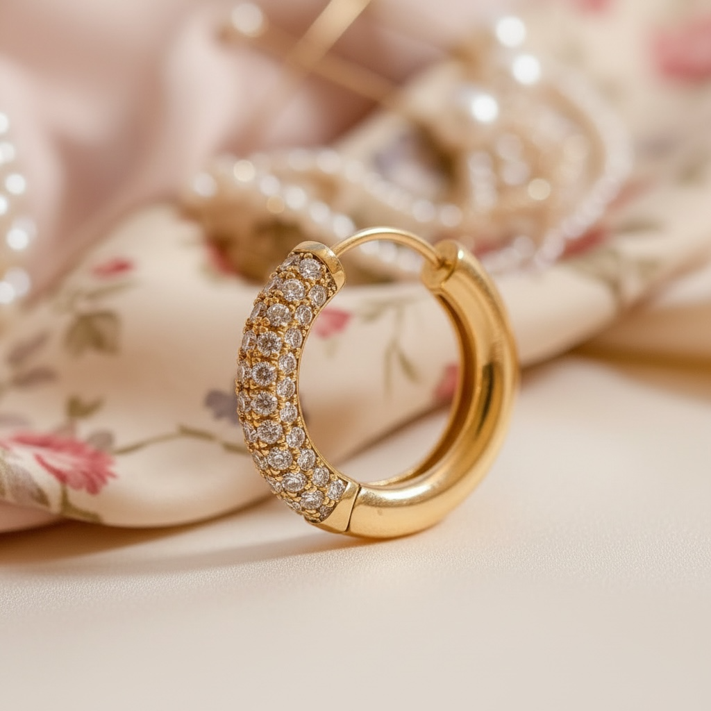 Lumière Pavé Hoops