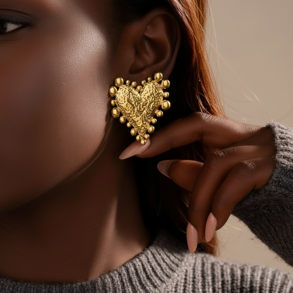 Amour Bloom Statement Earrings