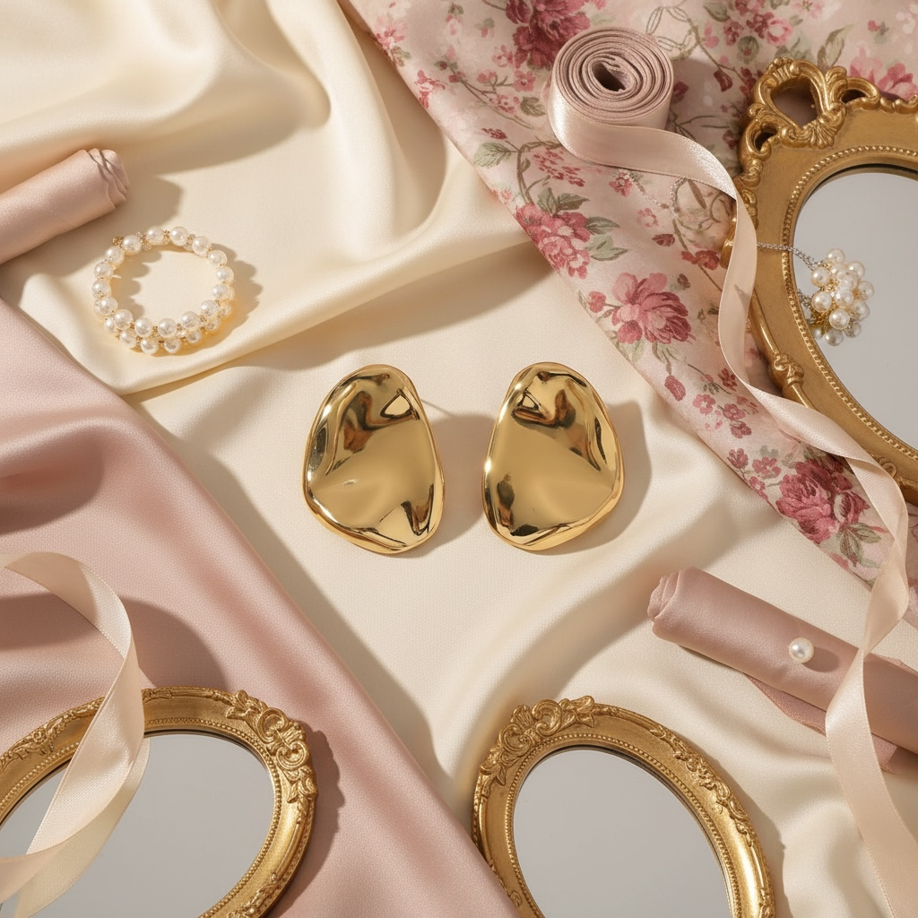 Éclat Heart Earrings