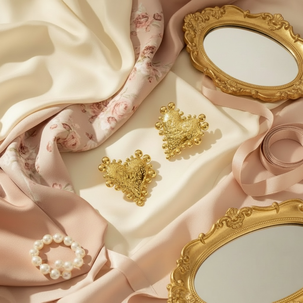 Amour Bloom Statement Earrings