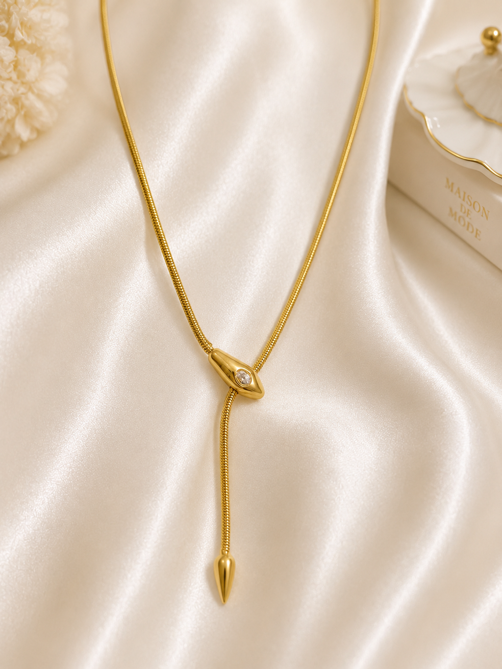 Amour Lariat Necklace