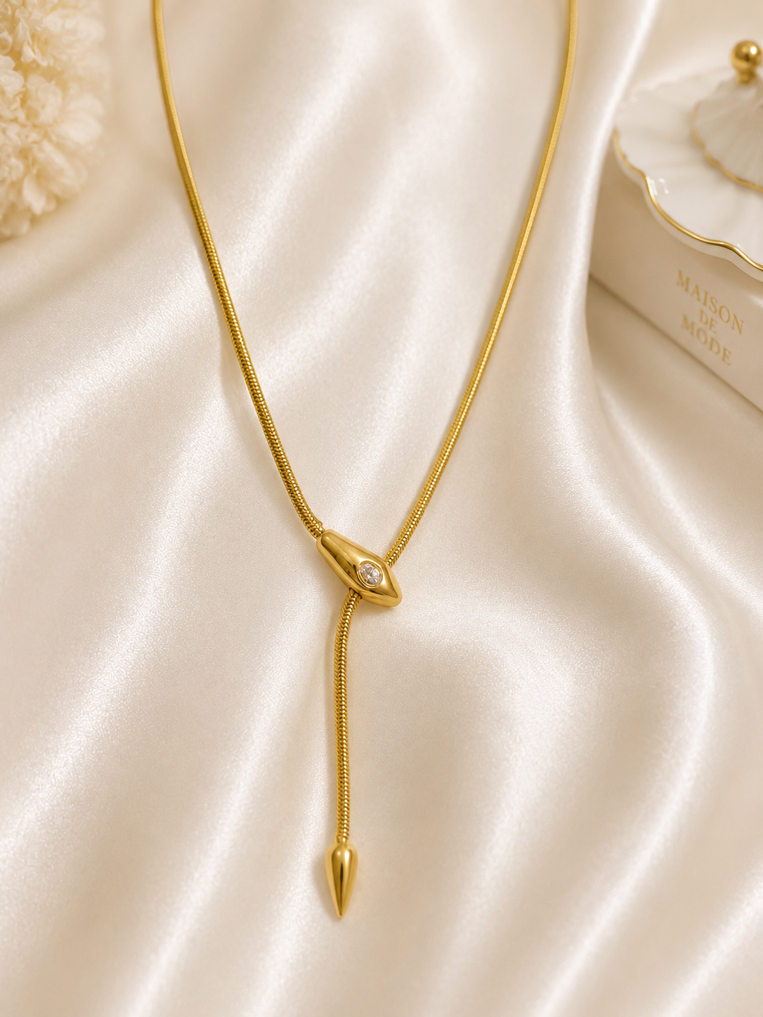 Amour Lariat Necklace