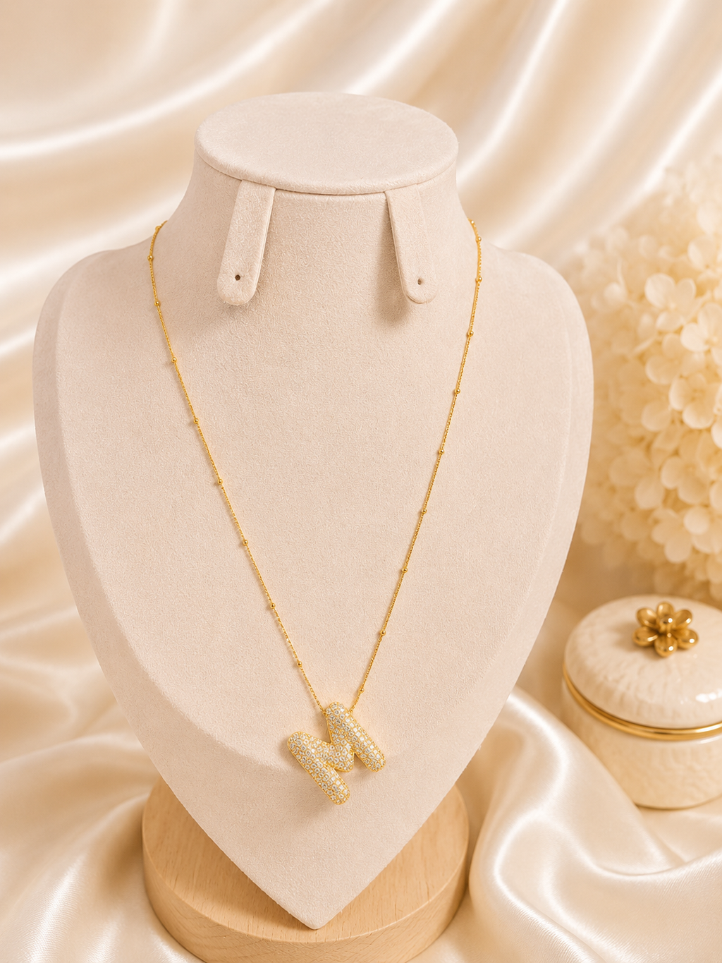SB Signature Initial Necklace