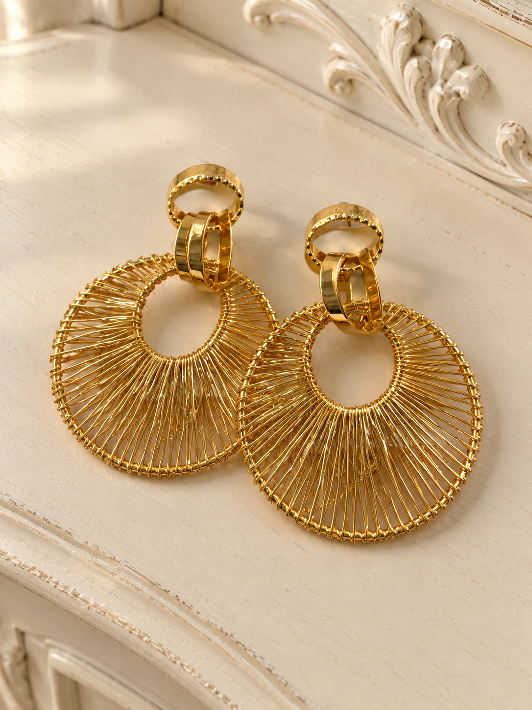 The Soleil Earrings | Gold Sun Earrings for Women — Gift for Her