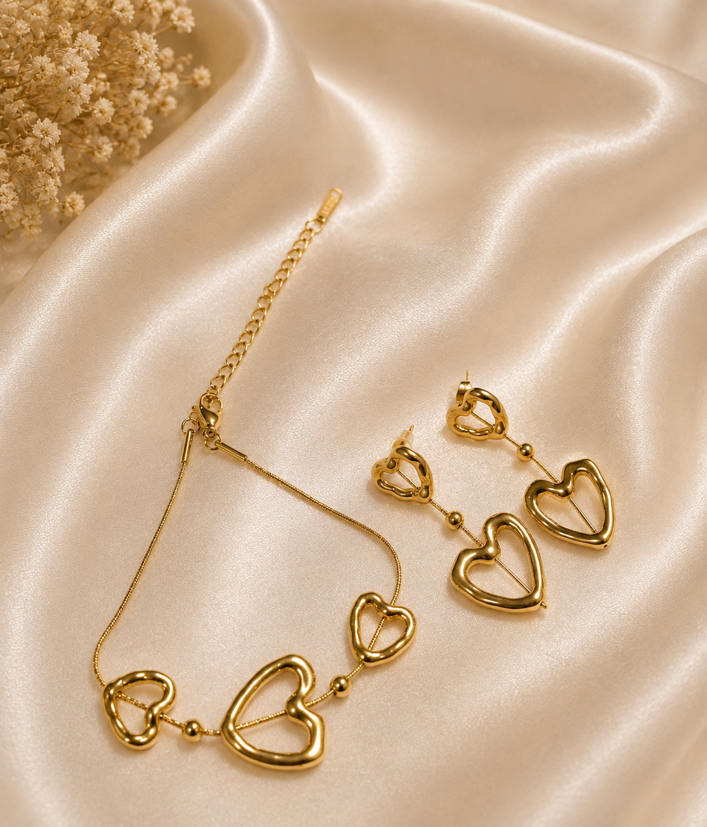 The Heart Charm Set
