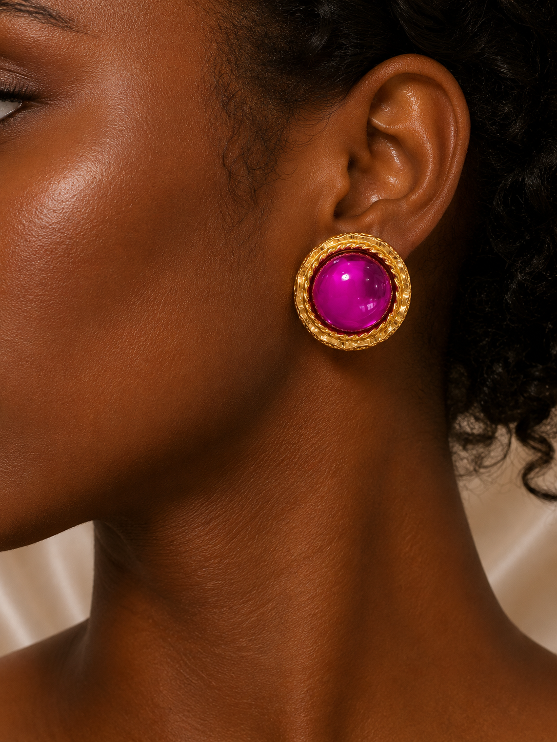 Ruby Muse Earrings