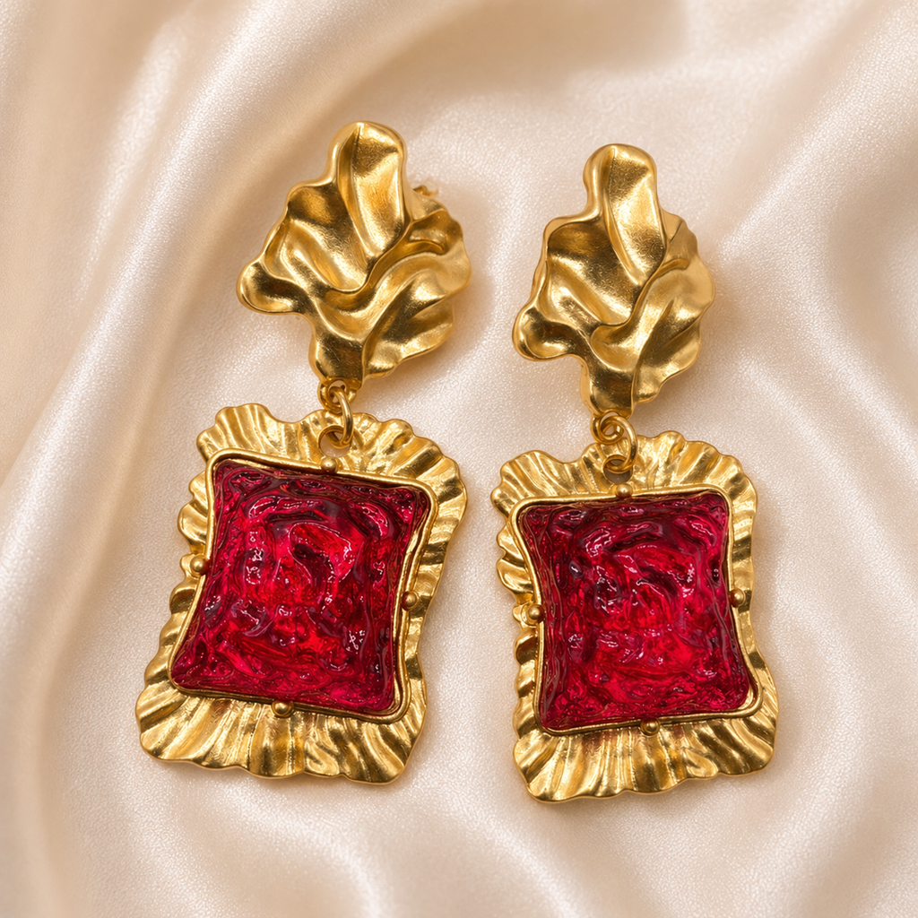 Ruby Château Statement Set