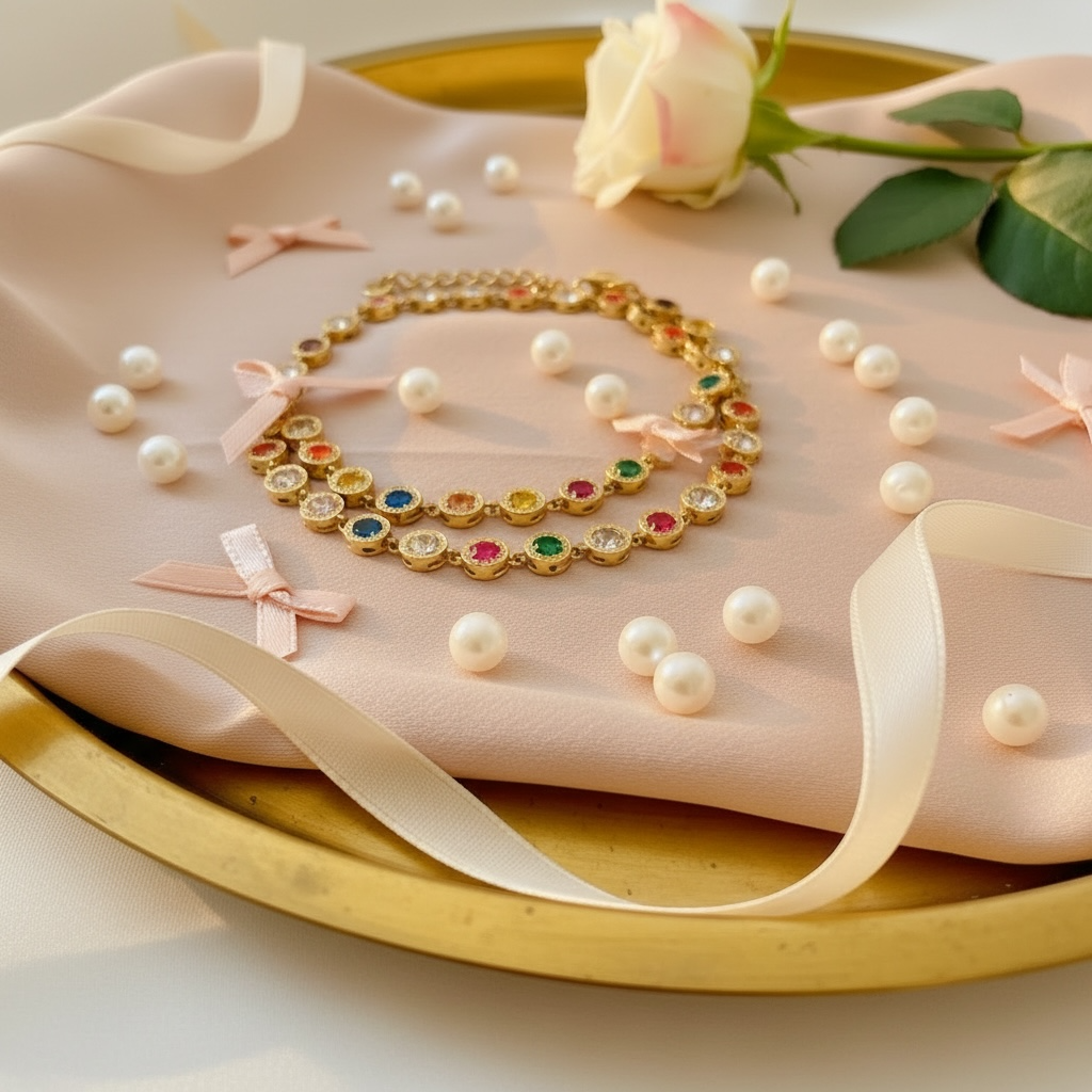 Luna Charm 2 piece necklace set