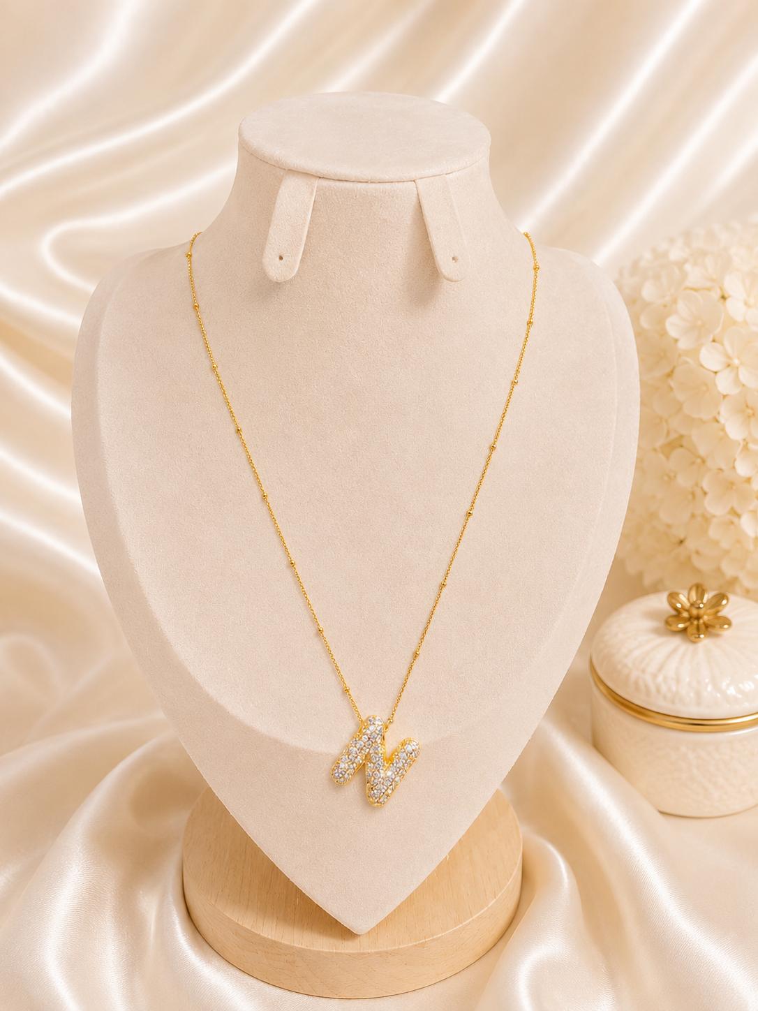 SB Signature Initial Necklace