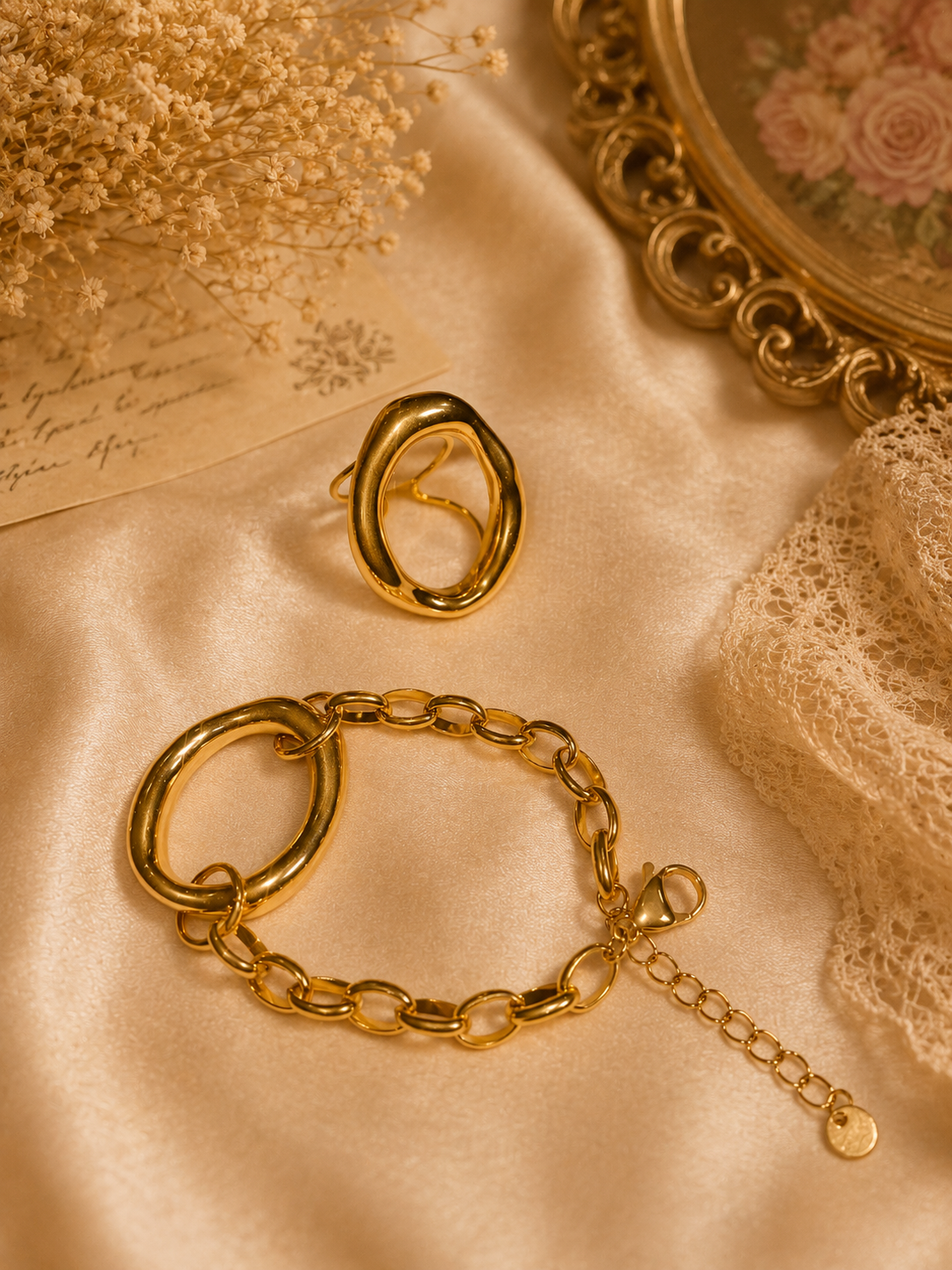Vintage Oval Luxe Set
