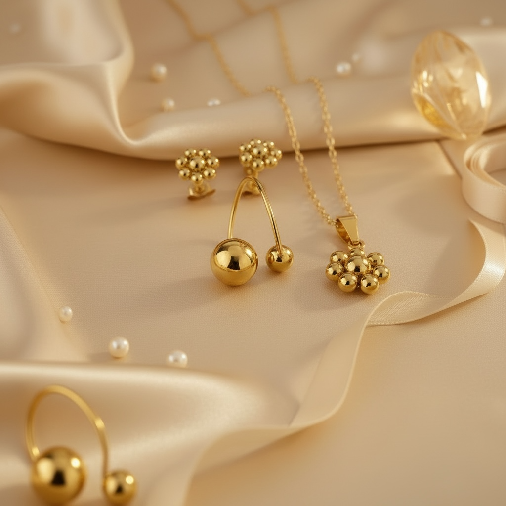 Charm necklace Set