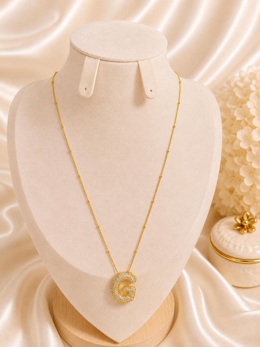 SB Signature Initial Necklace