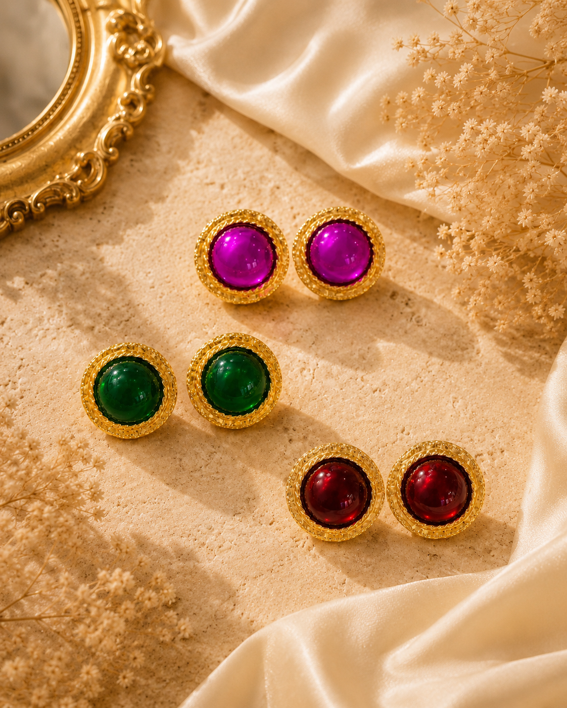 Ruby Muse Earrings