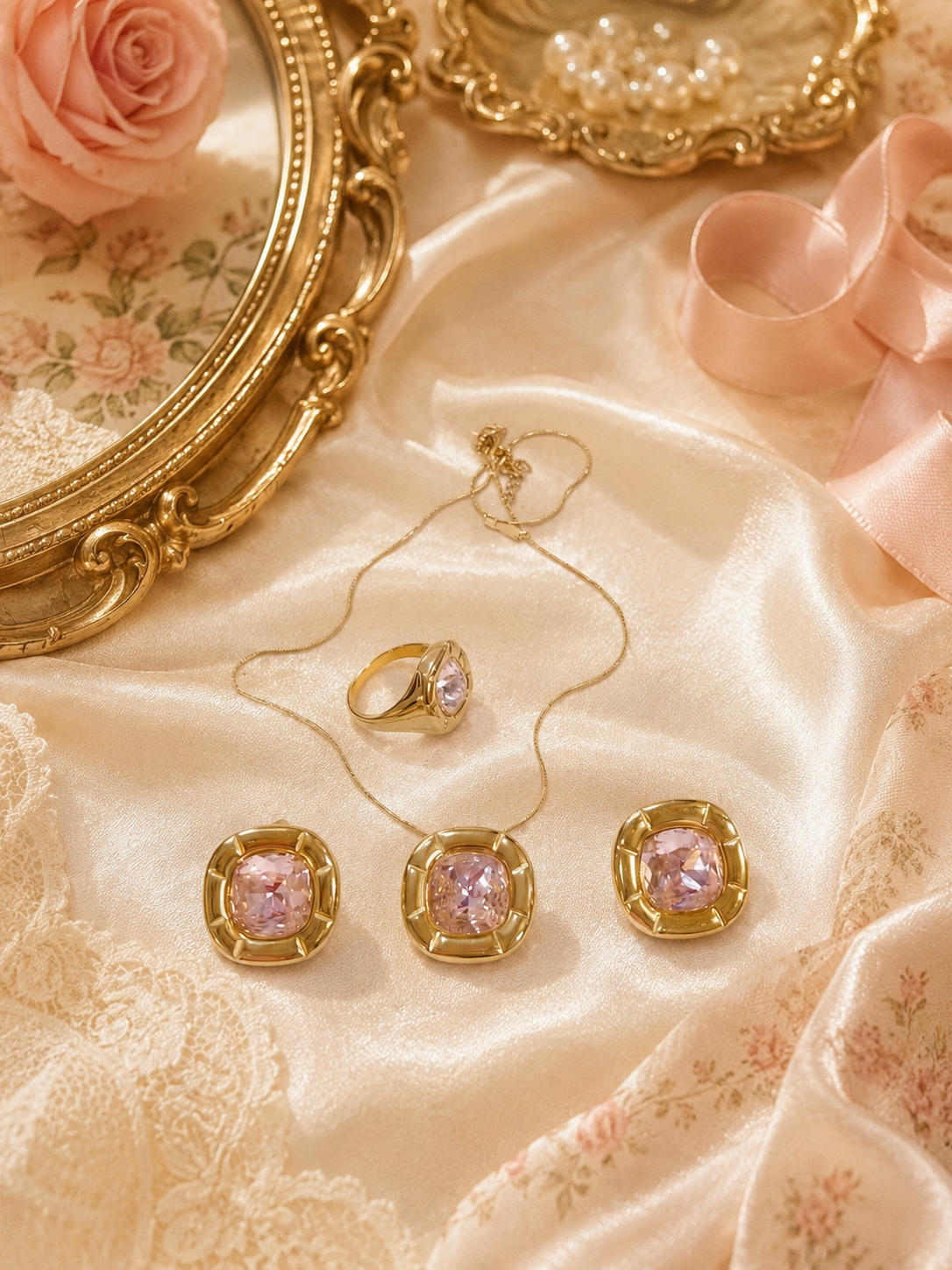 Vintage Emerald Set