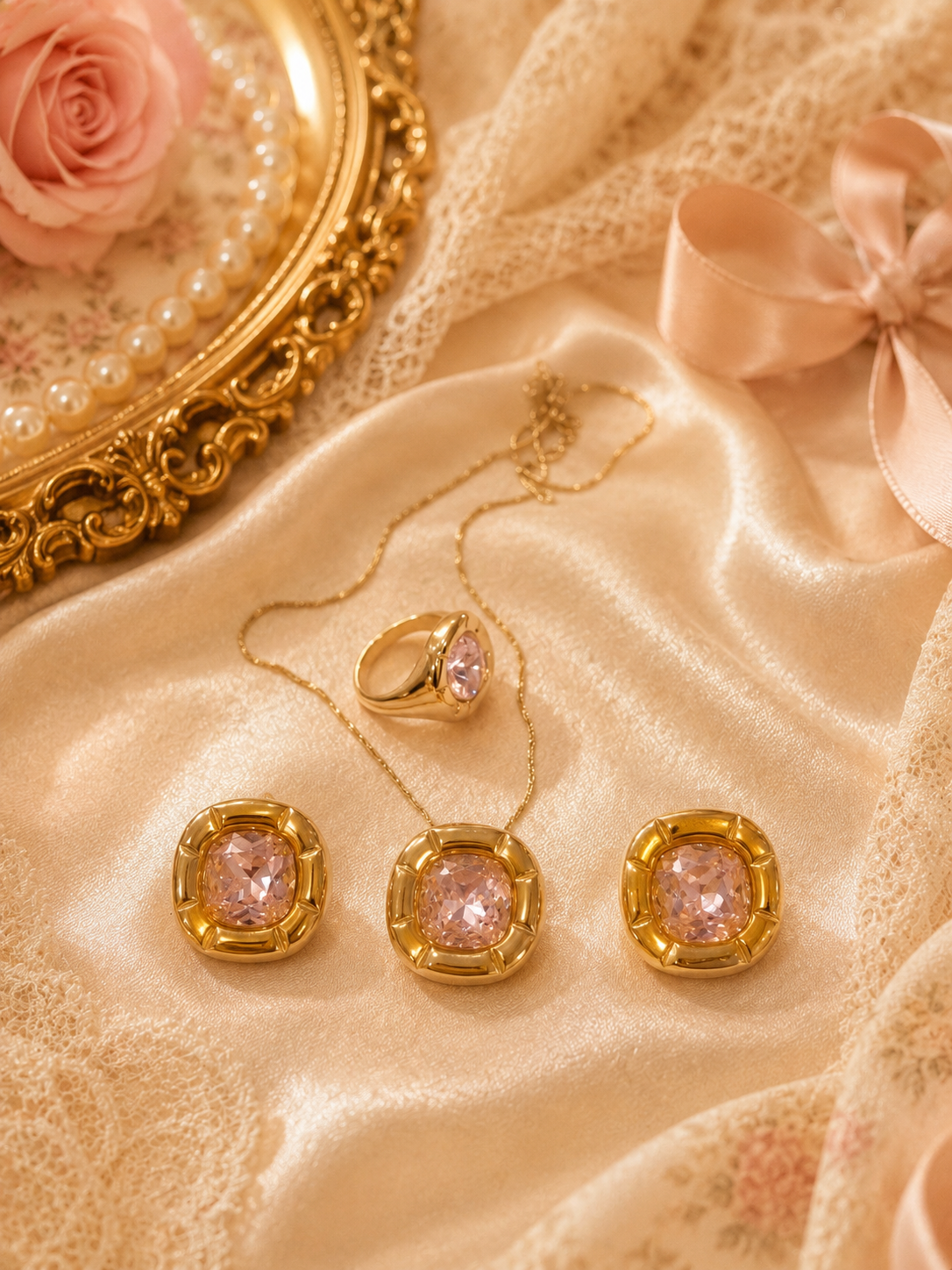 Vintage Emerald Set