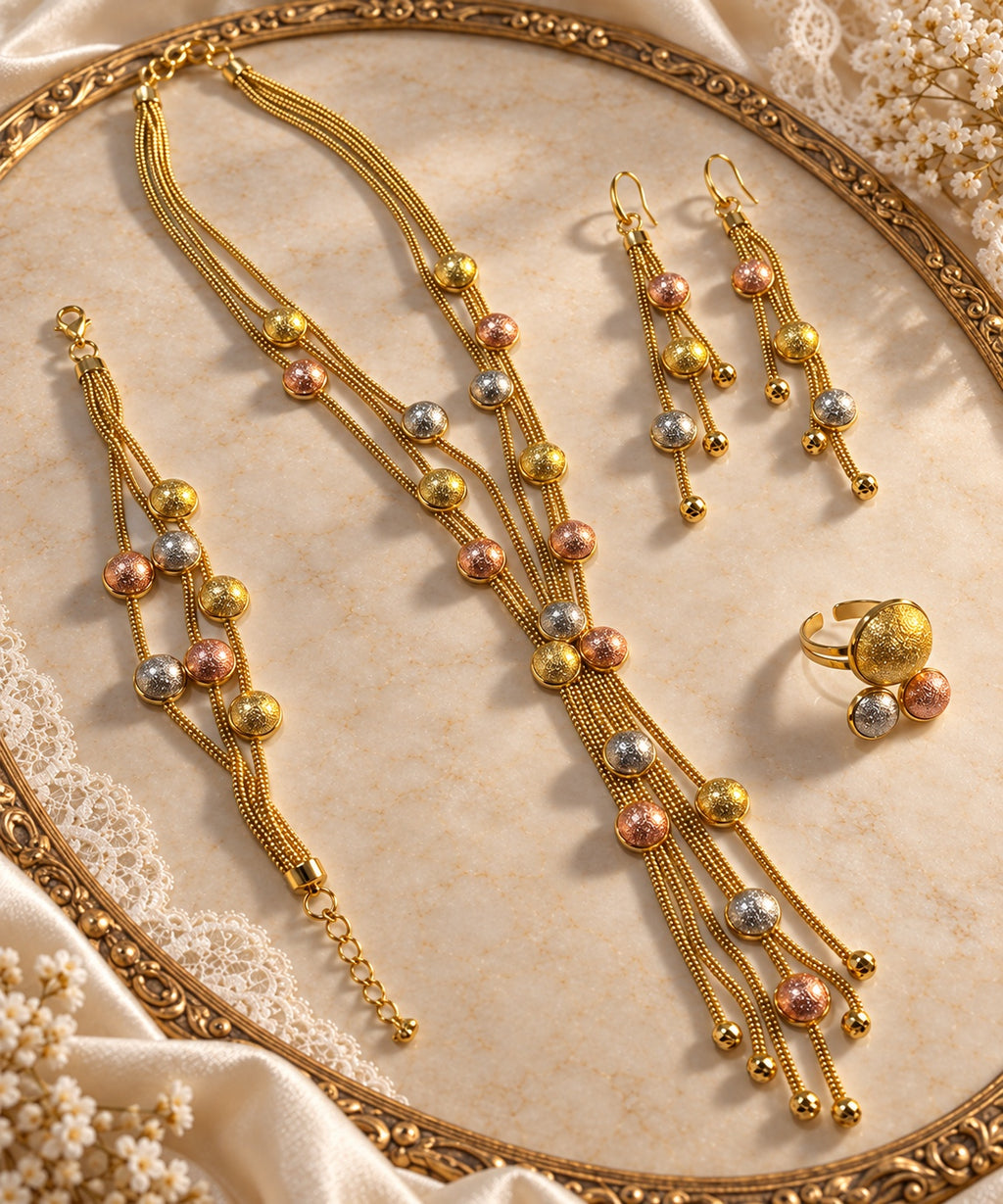 Céleste Jewelry Set detail
